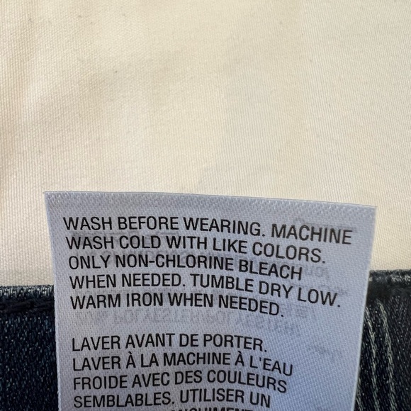 Style & Co Slim Ankle Striped Jeans Women’s Size 8 Blue Stretch Denim - Picture 6 of 7